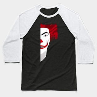 Horror clown Baseball T-Shirt